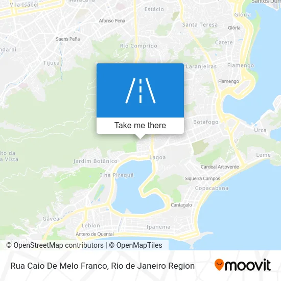 Rua Caio De Melo Franco map