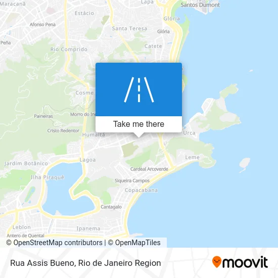 Rua Assis Bueno map