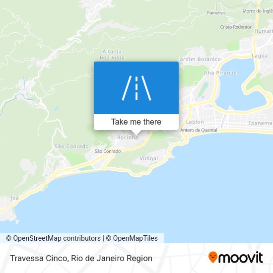 Travessa Cinco map