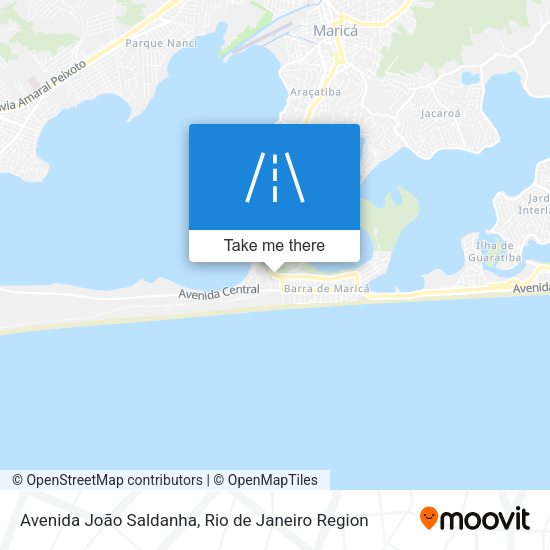 Avenida João Saldanha map