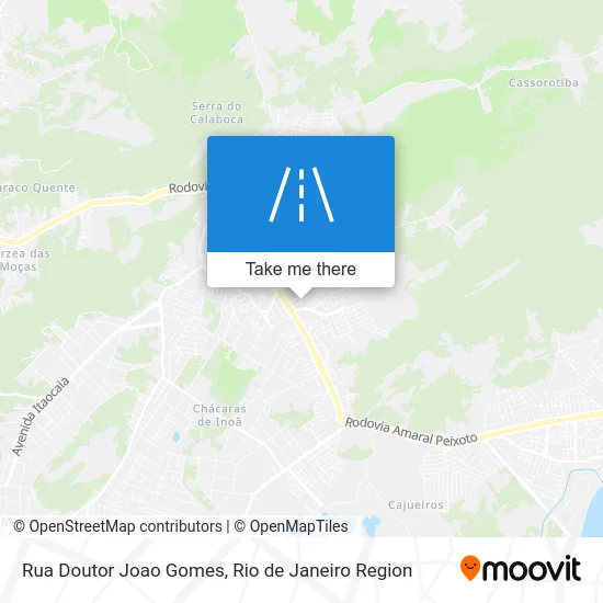 Rua Doutor Joao Gomes map