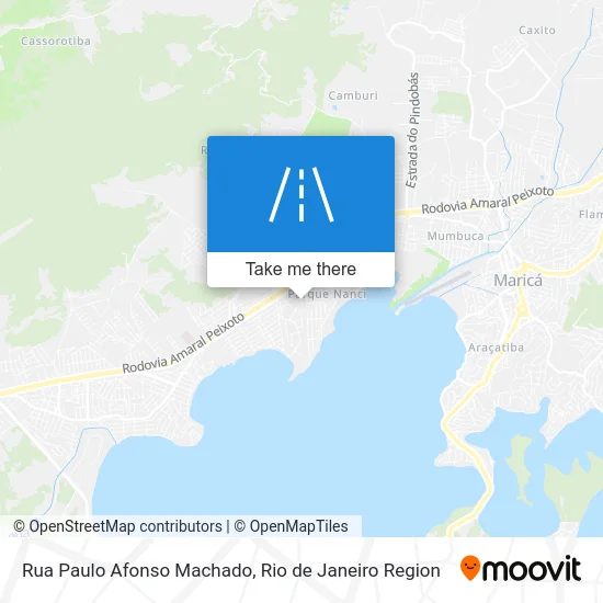 Rua Paulo Afonso Machado map
