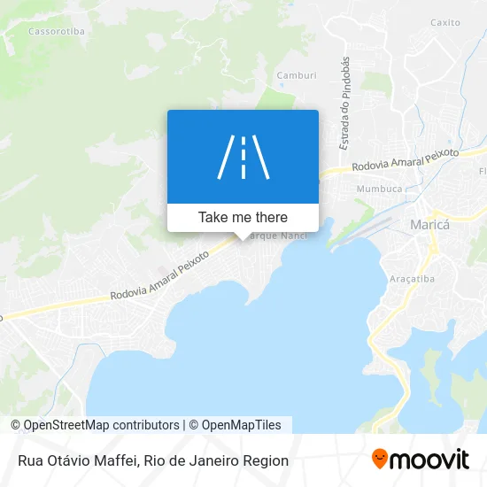 Rua Otávio Maffei map