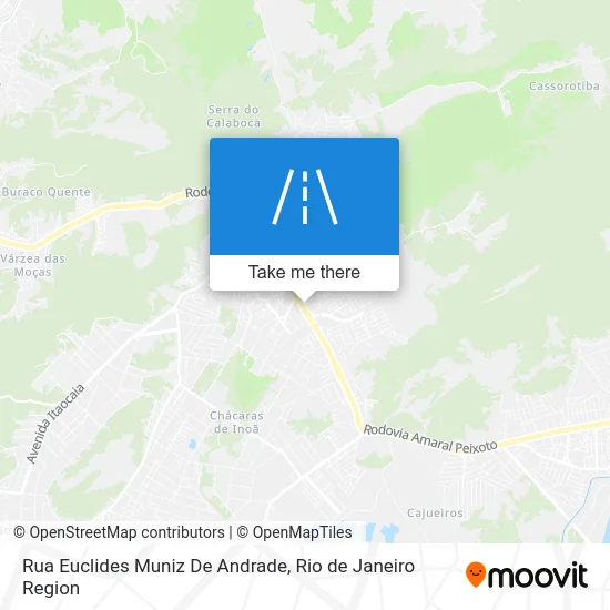 Rua Euclides Muniz De Andrade map