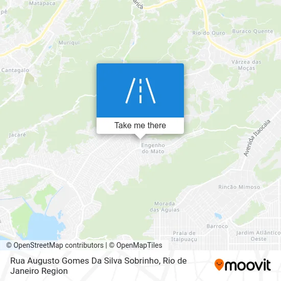 Rua Augusto Gomes Da Silva Sobrinho map