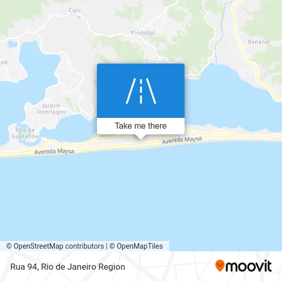 Rua 94 map