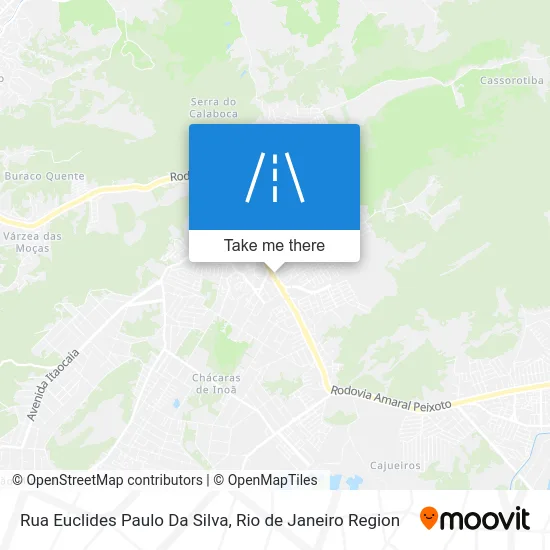 Rua Euclides Paulo Da Silva map