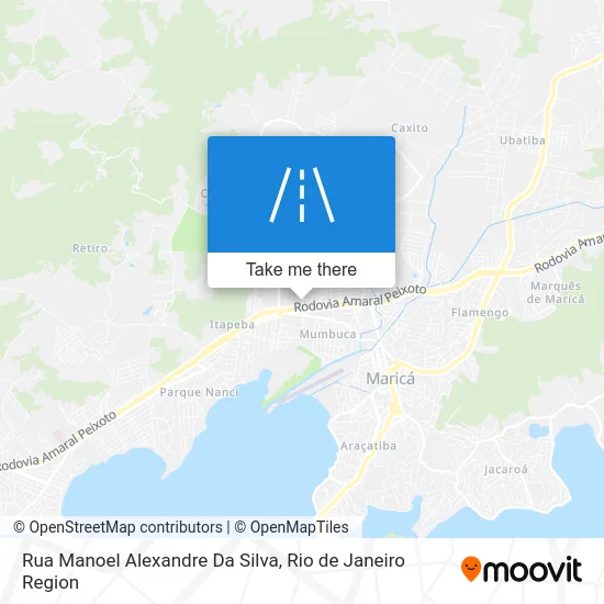 Rua Manoel Alexandre Da Silva map