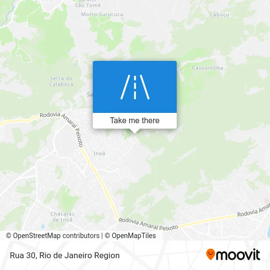 Rua 30 map
