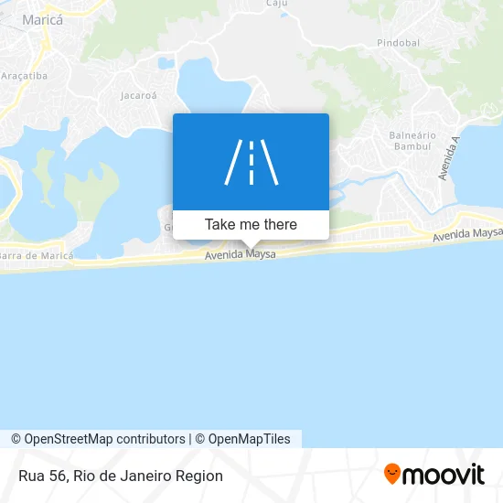 Rua 56 map