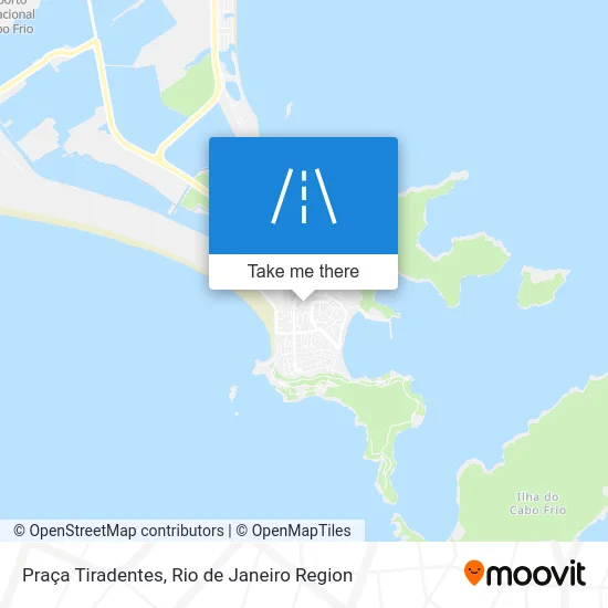 Praça Tiradentes map