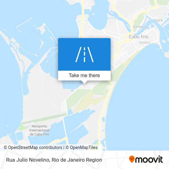 Rua Julio Novelino map