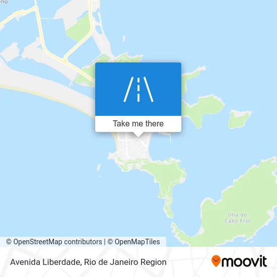 Avenida Liberdade map