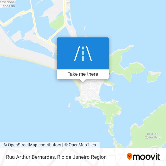 Rua Arthur Bernardes map