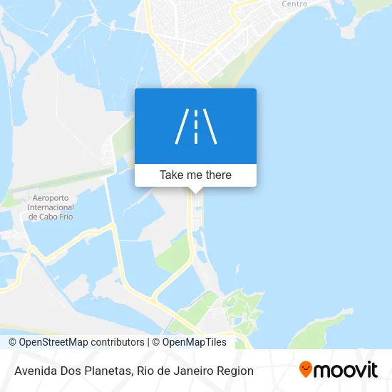 Avenida Dos Planetas map