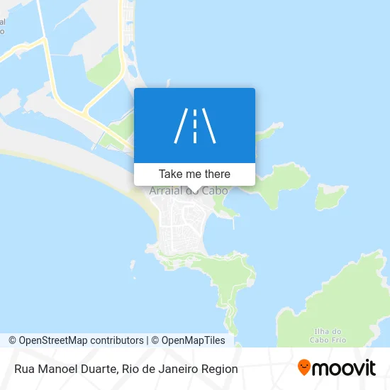 Rua Manoel Duarte map