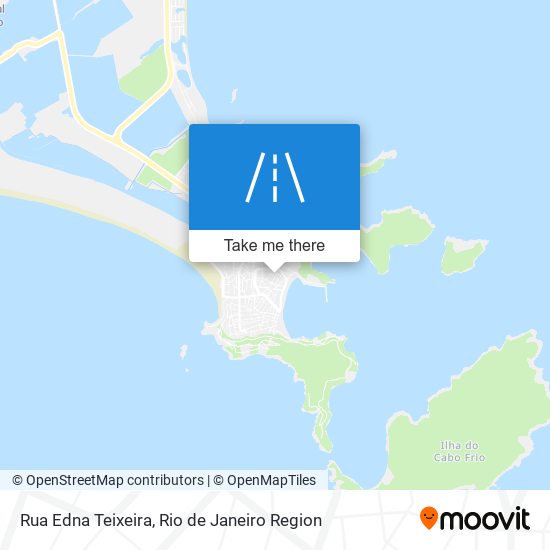 Rua Edna Teixeira map