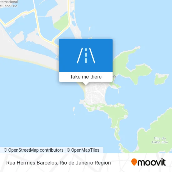 Rua Hermes Barcelos map