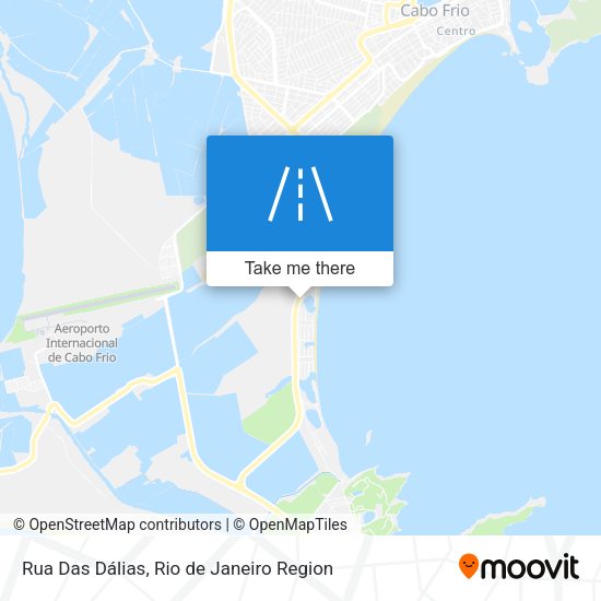 Rua Das Dálias map
