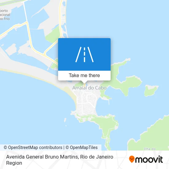 Avenida General Bruno Martins map