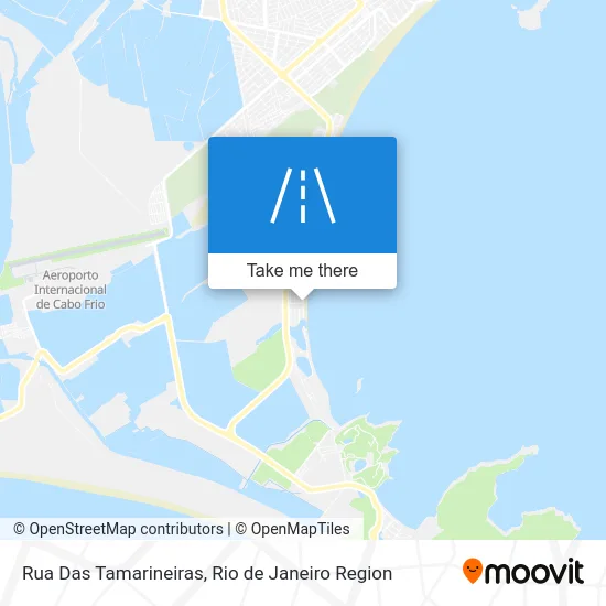 Rua Das Tamarineiras map