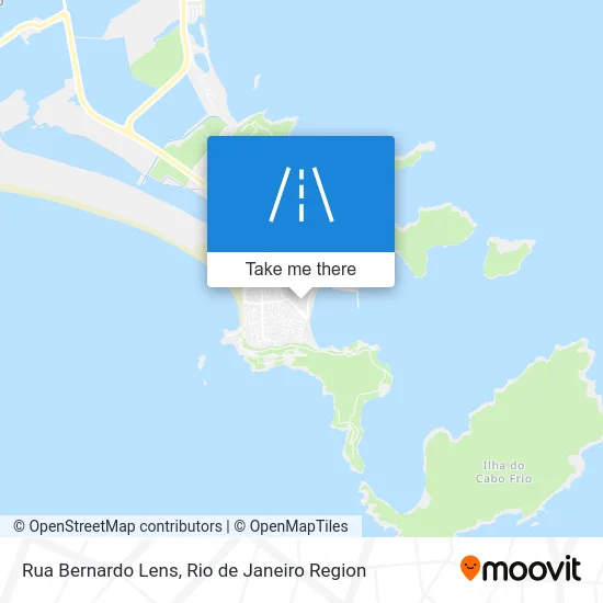 Rua Bernardo Lens map