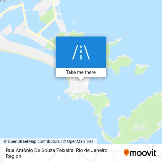 Rua Antônio De Souza Teixeira map