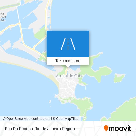 Mapa Rua Da Prainha