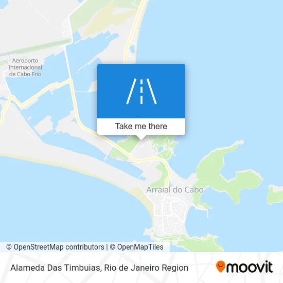Alameda Das Timbuias map