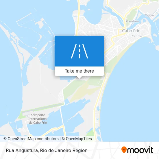 Rua Angustura map