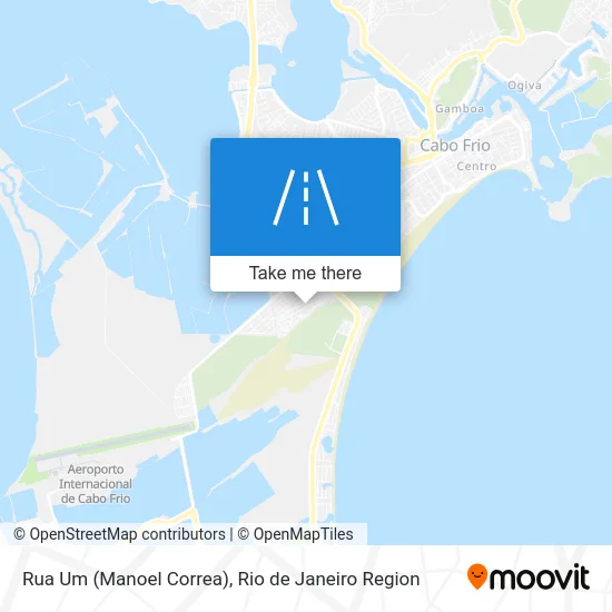 Rua Um (Manoel Correa) map