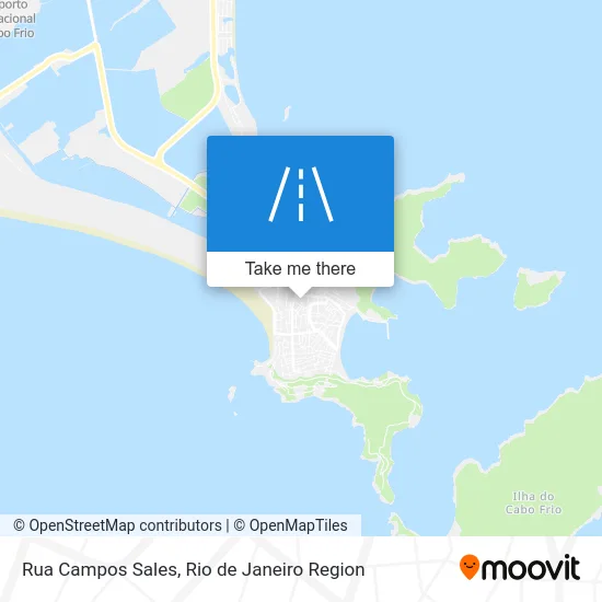 Rua Campos Sales map