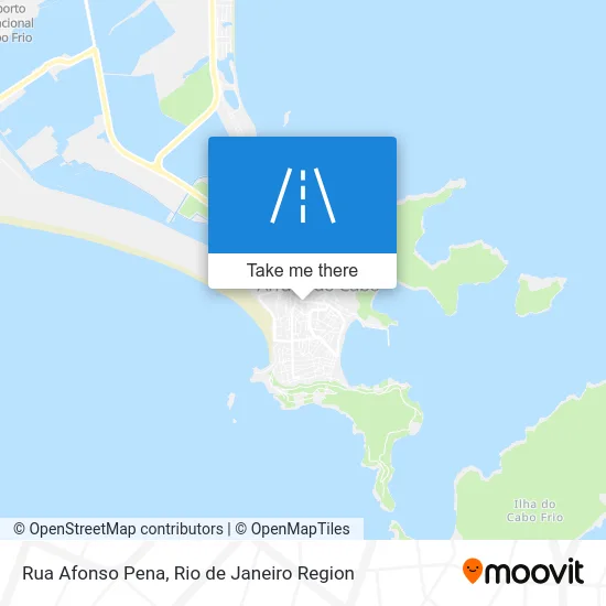 Rua Afonso Pena map