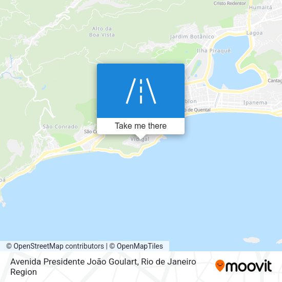 Avenida Presidente João Goulart map
