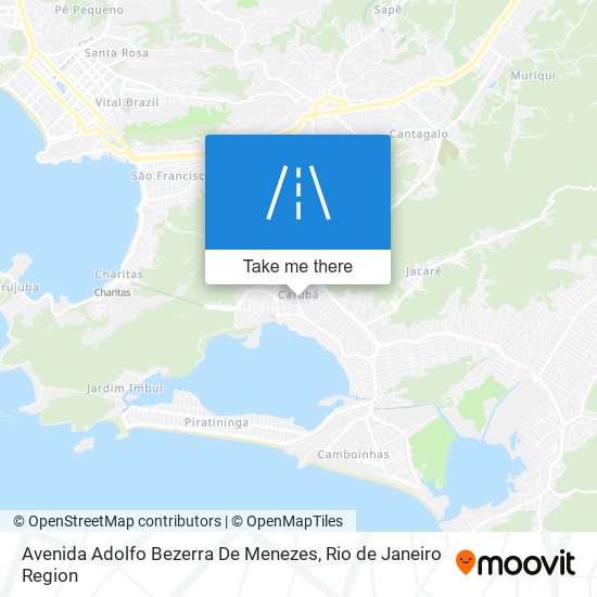 Mapa Avenida Adolfo Bezerra De Menezes