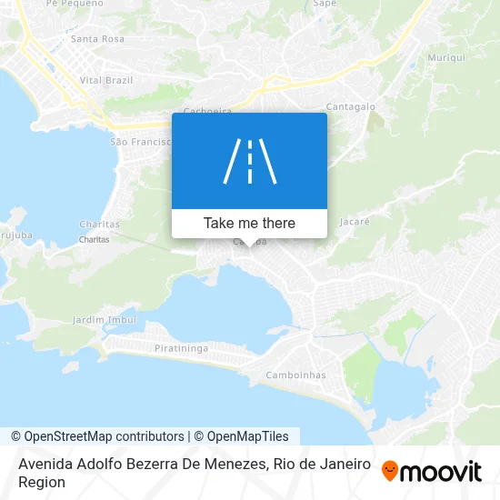 Avenida Adolfo Bezerra De Menezes map