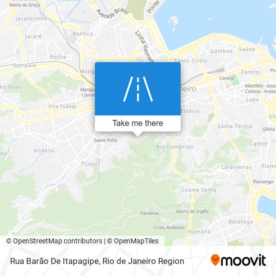 Mapa Rua Barão De Itapagipe