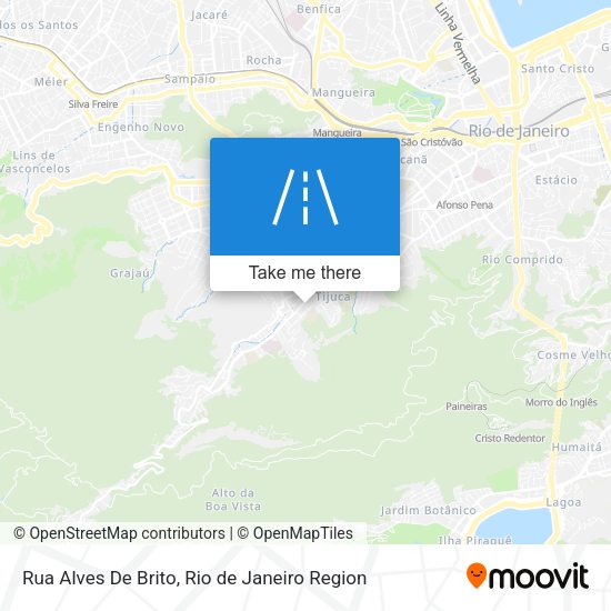 Rua Alves De Brito map