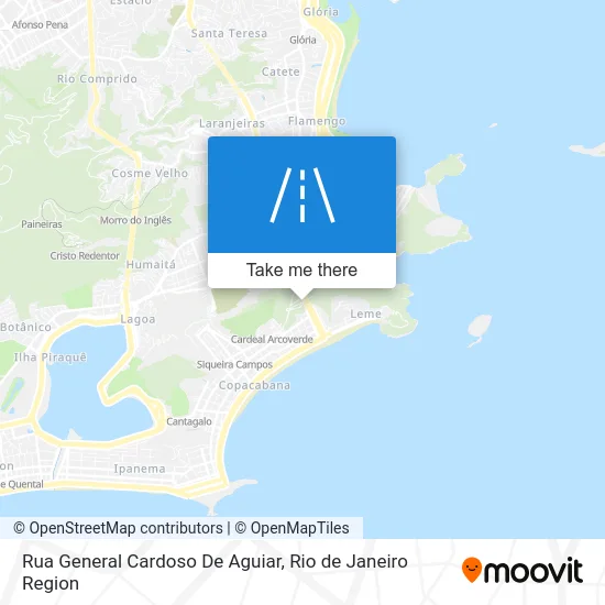 Rua General Cardoso De Aguiar map