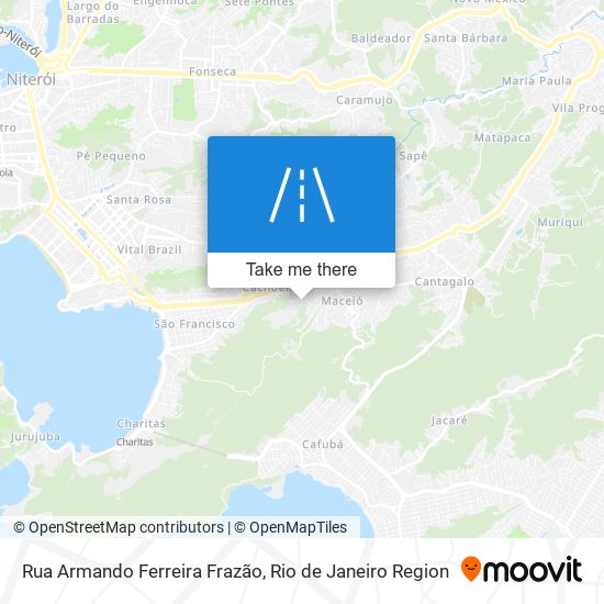 Rua Armando Ferreira Frazão map