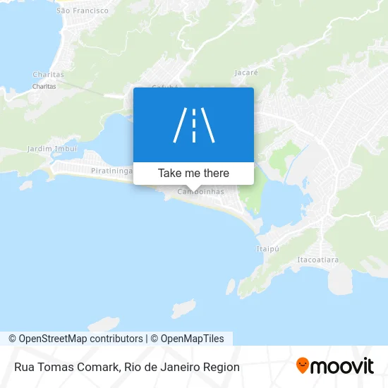 Rua Tomas Comark map