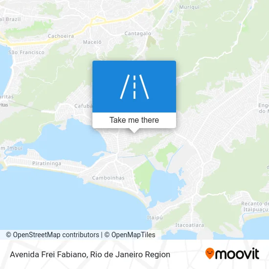 Avenida Frei Fabiano map