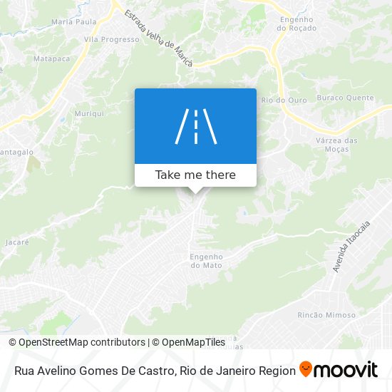 Rua Avelino Gomes De Castro map