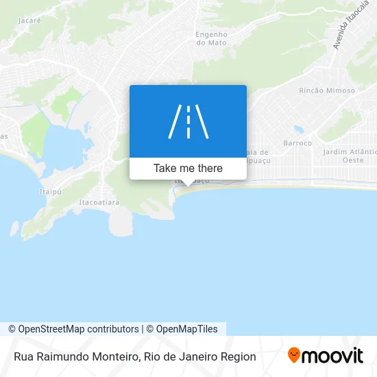 Rua Raimundo Monteiro map