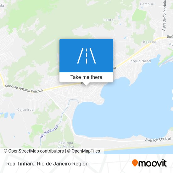 Rua Tinharé map