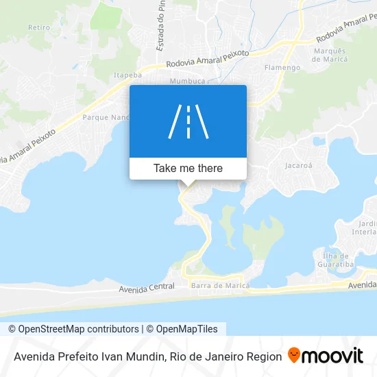 Avenida Prefeito Ivan Mundin map