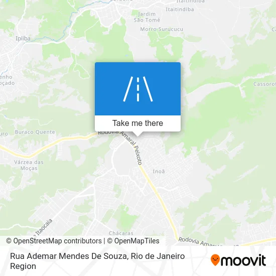 Rua Ademar Mendes De Souza map