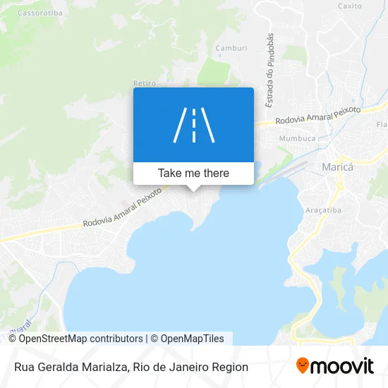 Rua Geralda Marialza map