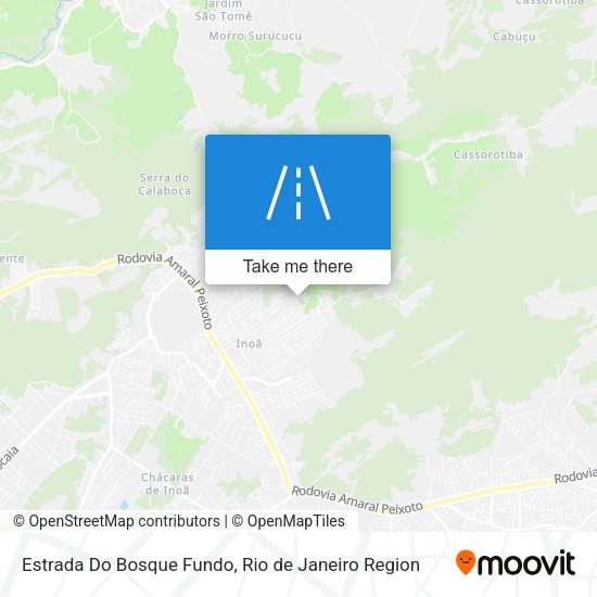 Estrada Do Bosque Fundo map