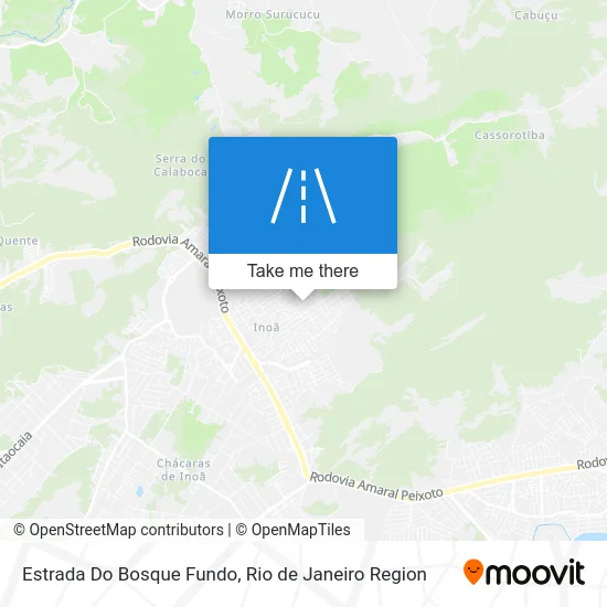 Estrada Do Bosque Fundo map